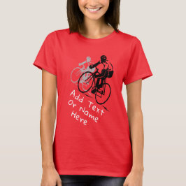 För cykling Älskare. Anpassa T-Shirt