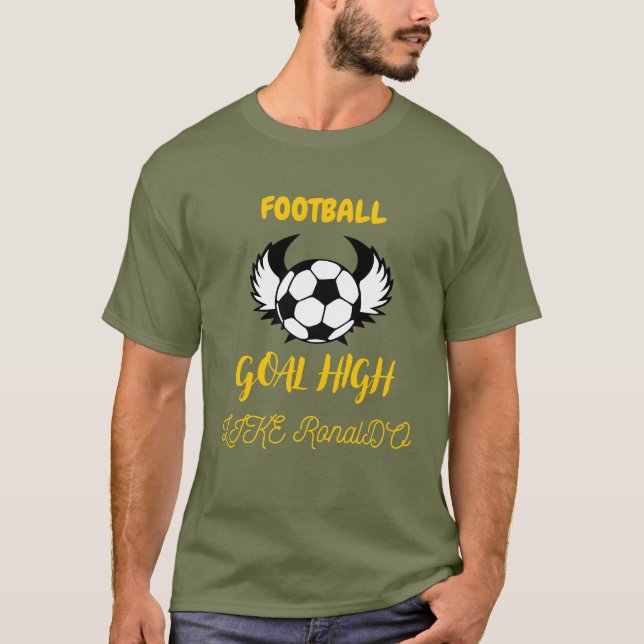 For D Ultimate Ronaldo Fan-Football Birthday Gift T Shirt (Framsida)