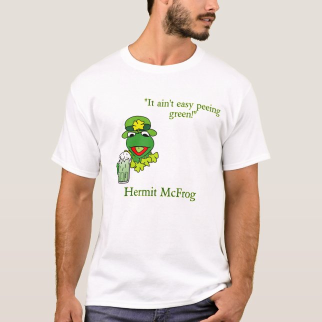 För daggroda för St. Patricks rolig tröja (Framsida)