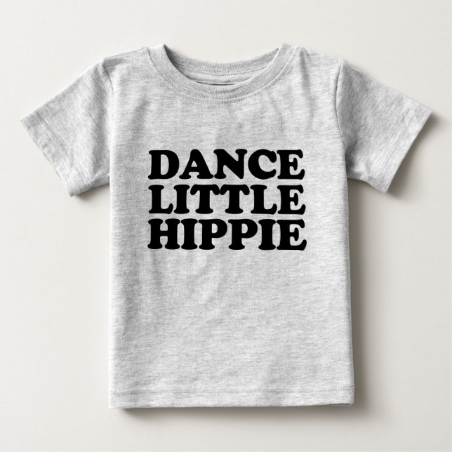 För dans Hippieutslagsplats lite Tee Shirt (Framsida)