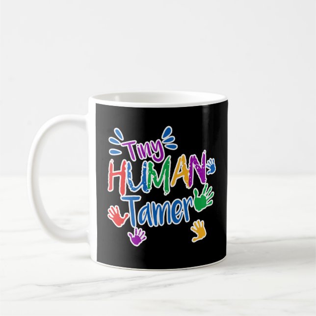 För Daycarefamiljeförsörjare för rolig mycket Kaffemugg (Vänster)