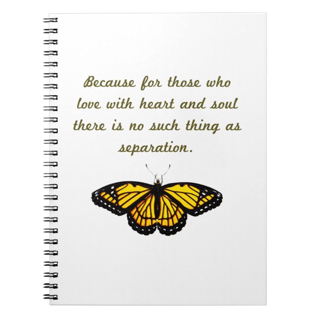 För de som Kärlek Anteckningsbok (Framsidan)