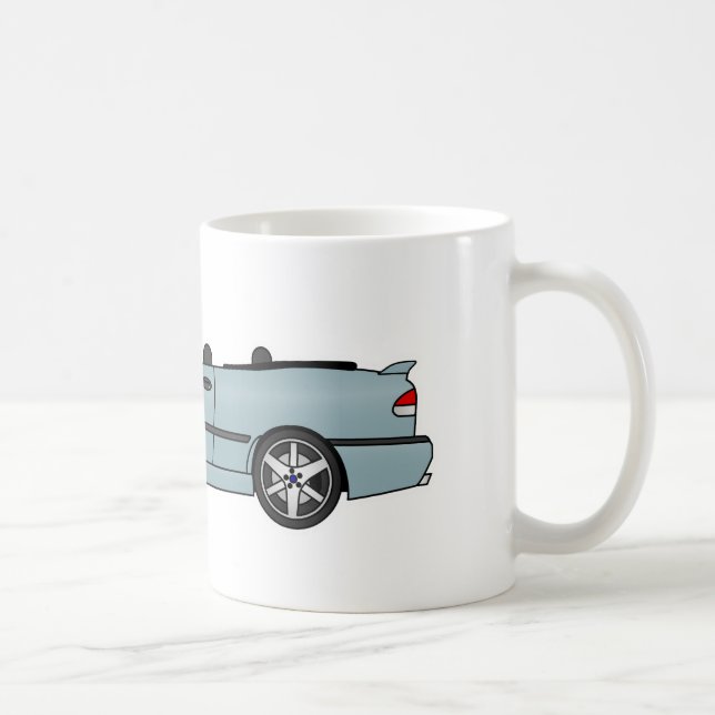 För delfingrå färg för OG 9-3 vert Kaffemugg (Höger)