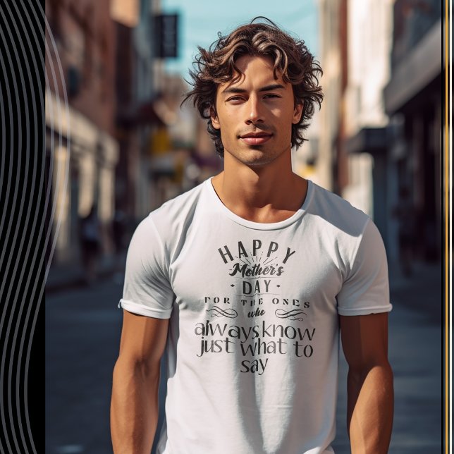För dem som alltid vet vad de ska säga t shirt (Skapare uppladdad)