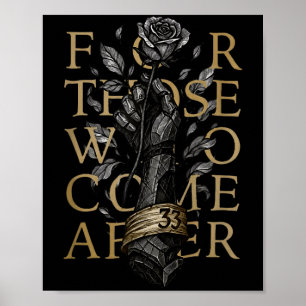 För dem som kommer efter poster