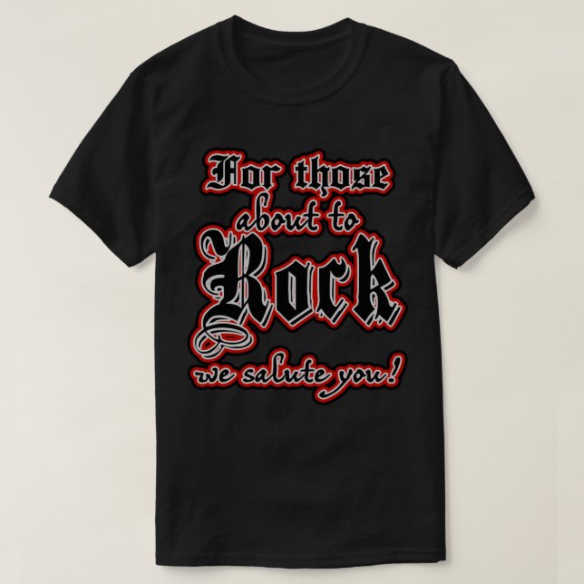 FÖR DEM SOM SKA TILL STEN T SHIRT (Design framsida)