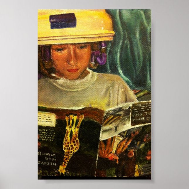 För dem som tänka kan de läsa poster (Framsidan)