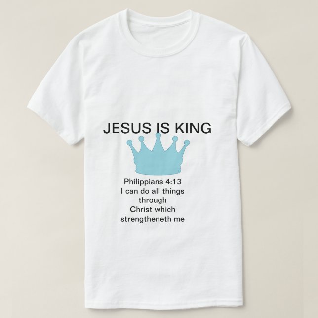 FÖR DEM SOM TRO I JESUS OCH GODTAR HONOM T SHIRT (Design framsida)