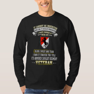 För den elfte beväpnade kavalleriregimen Ve T Shirt