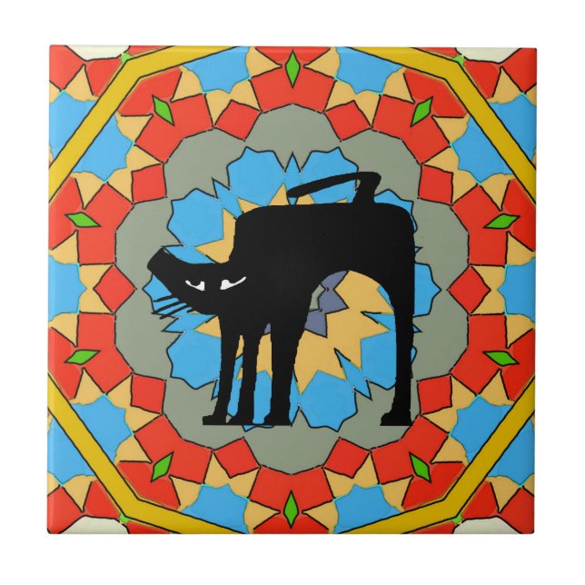  för den gamla spanska plattan Stil Kakelplatta (Framsidan)