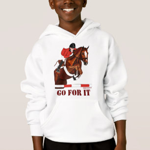 För den går jumperflickahoodien t-shirt