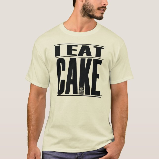 För den Krause Confections"ÄTER JAG T-tröja Tee Shirt (Framsida)