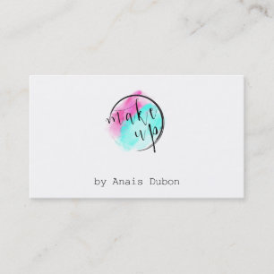 ★ för design för Calligraphy för ★smink Visitkort