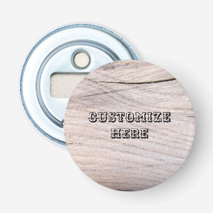 För designmagnet för personlig Wood öppnare fö