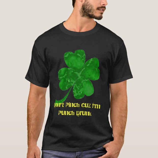 För det drack löv fyra t shirt (Framsida)