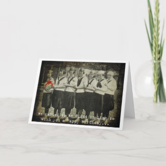 För det första att säga Grattis på födelsedagen! Kort