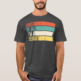 För det första, en glad sarkastisk arg opossum t shirt