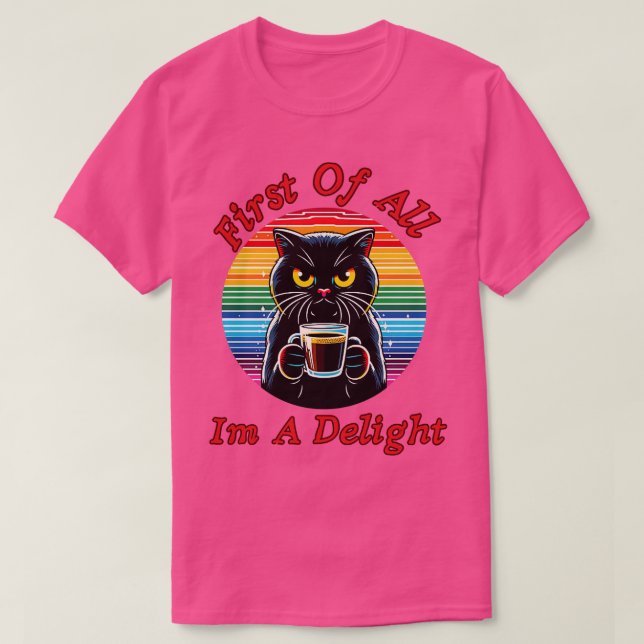 För det första en glädje 1 t shirt (Design framsida)