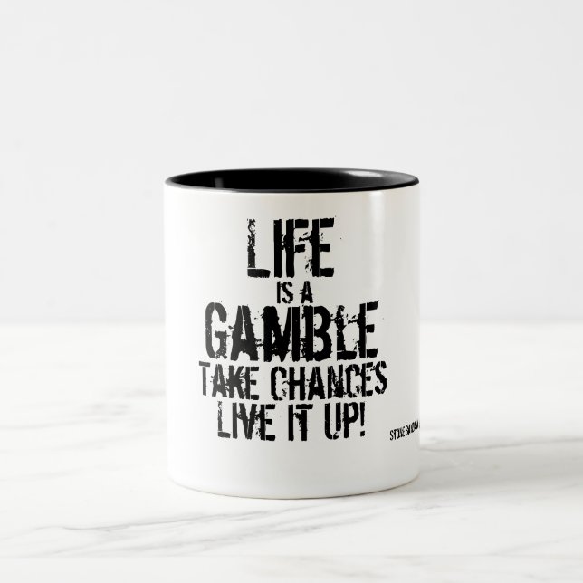 För det fria klämmigt Två-Tonad mugg (Center)