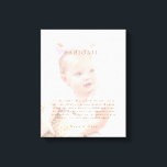 För detta barn har vi Prayed Photo Canvastryck<br><div class="desc">Baby Photo. Guld Prayer för barn.</div>