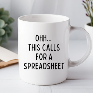 För detta krävs ett kalkylblad från Office Mugg