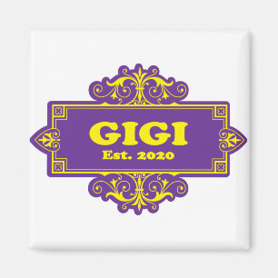 För detta Speciell "GiGi 2020" Magnet