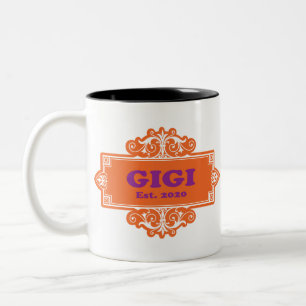 För detta Speciell "GiGi 2020" Två-Tonad Mugg