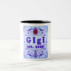 För detta Speciell "GiGi 2020" Två-Tonad Mugg
