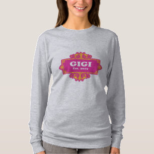 För detta Speciell ska ’GiGi 2019’ T Shirt