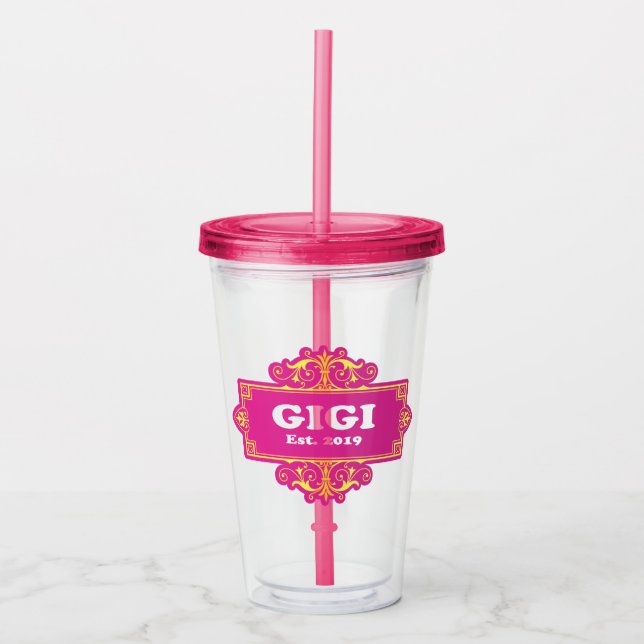 För detta Speciell ska ’GiGi 2019’ Take Away Mugg (Framsida)