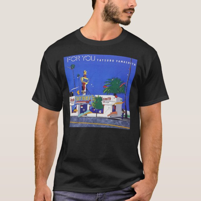 För dig (1982) Tatsuro Yamashita Classic T-Shirt (Framsida)