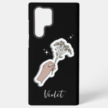 "För dig" Aesthetic Flower Illustration