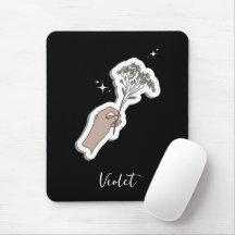 "För dig" Aesthetic Flower Illustration