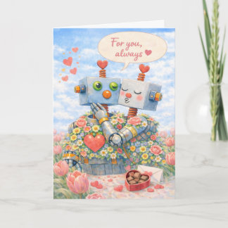 För dig, Alltid – Robotkärlek Helgkort