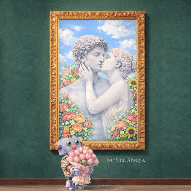 För dig, Alltid – Surreal konst Gratulationskort Kort (Skapare uppladdad)