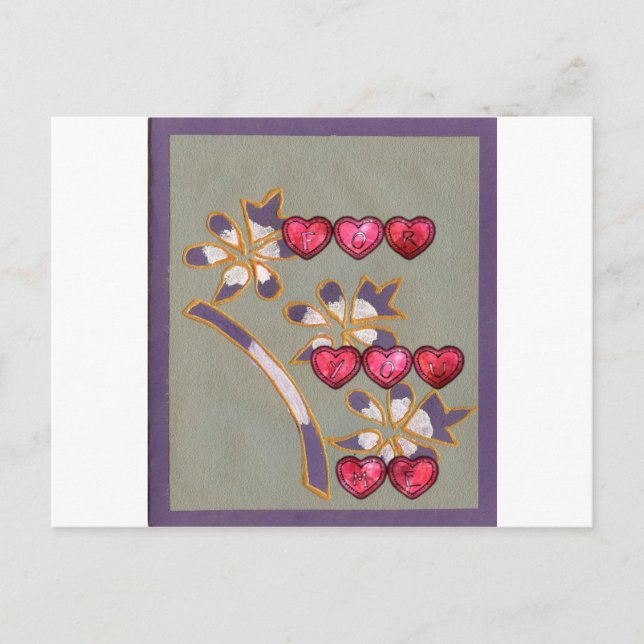 För dig från mig vykort (Framsida)