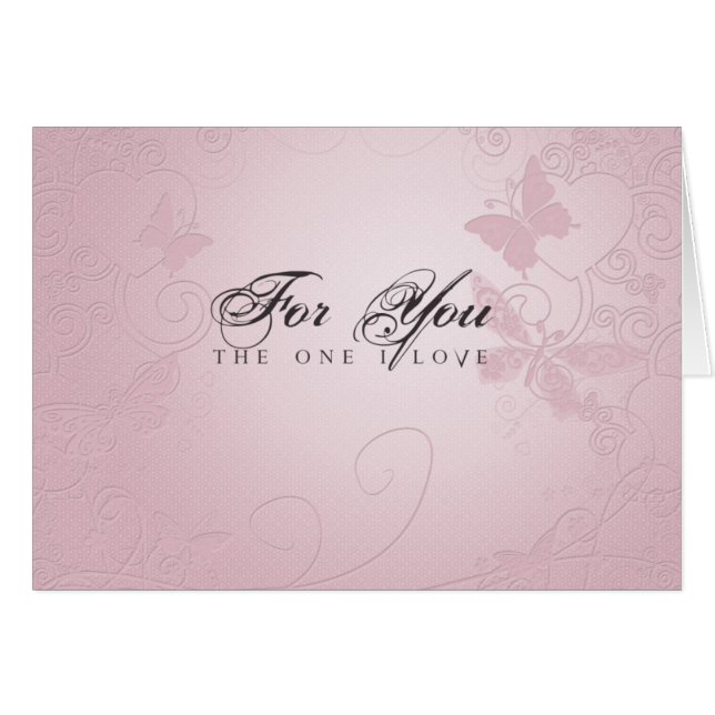 För dig hälsningskort (Framsidan Horizontal)