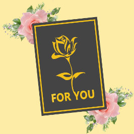 För dig Kärlek, Valentines day-kort Kort