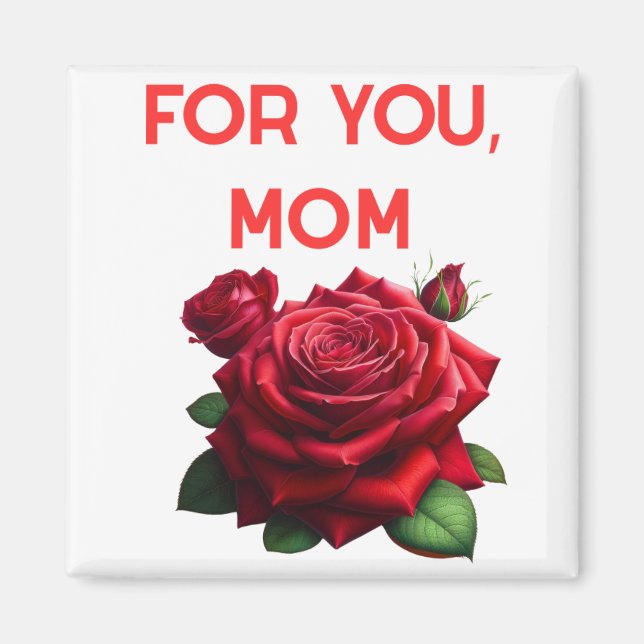 För dig Mamma Magnet (Framsidan)