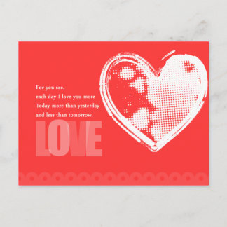 För dig se kärlekvykortet vykort