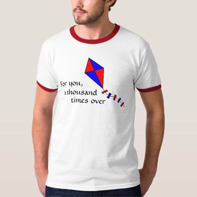 För dig tusen tider över t-shirt (Framsida)