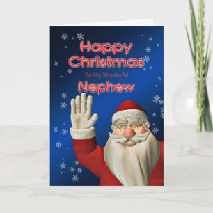 För din brorson, ett julkort.. helgkort