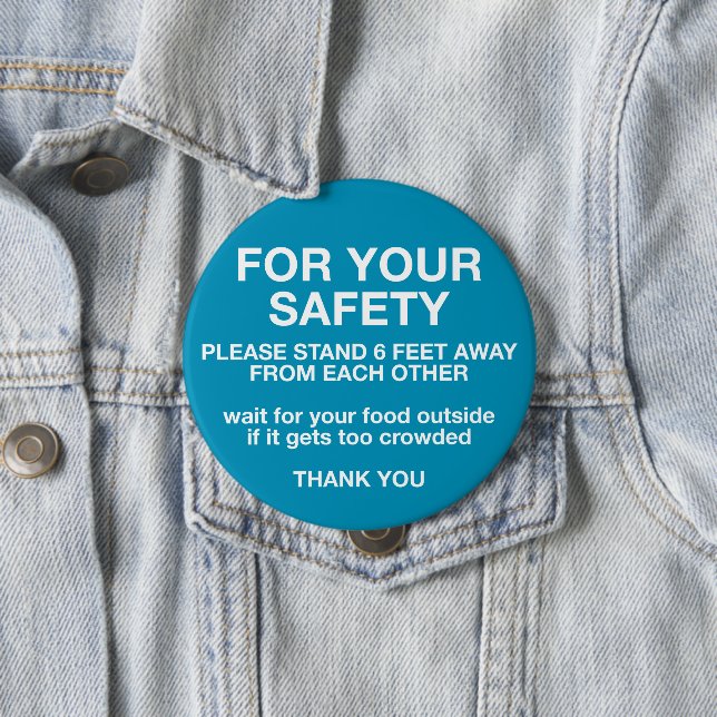 För din säkerhet knapp (In Situ)