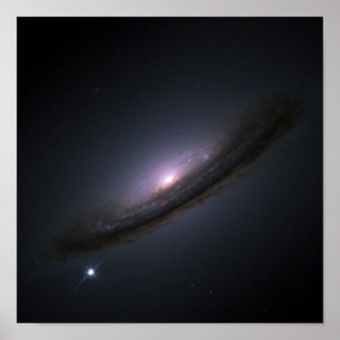 För diskgalax för Supernova 1994D NASA Poster