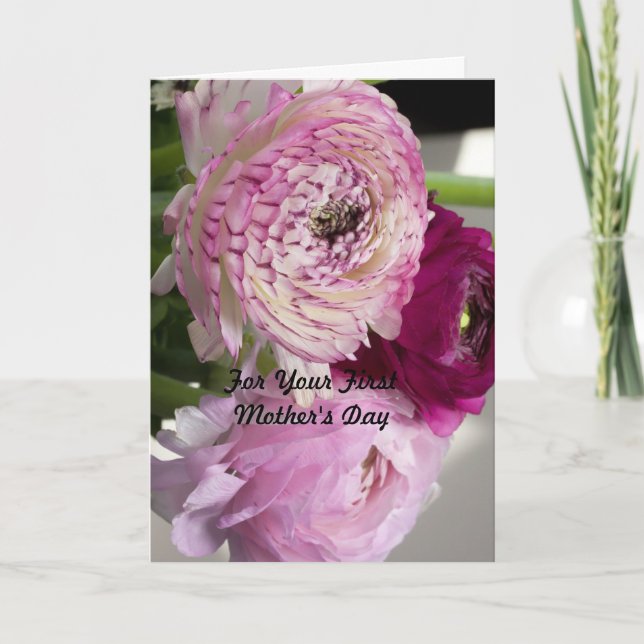 För ditt första Mors dag-kort Kort (Framsida)