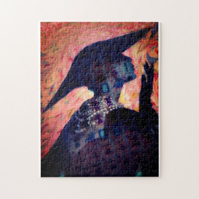 För Divamode för Mah Jongg pussel för dam (Vertikal)