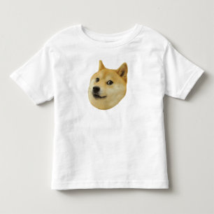 För Doge wow mycket mycket hund sådan Shiba Shib T Shirt