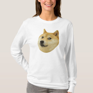 För Doge wow mycket mycket hund sådan Shiba Shibe Tee Shirt