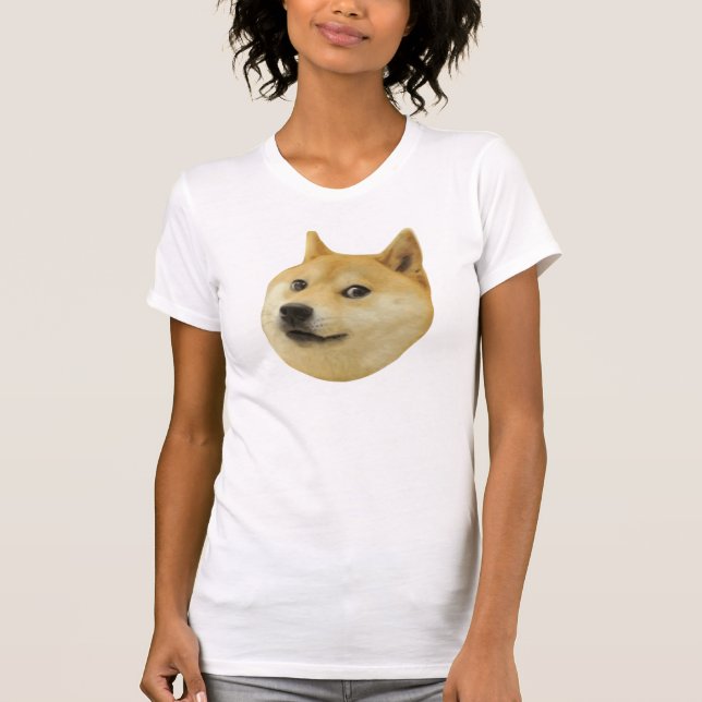 För Doge wow mycket mycket hund sådan Shiba Shibe Tröja (Framsida)
