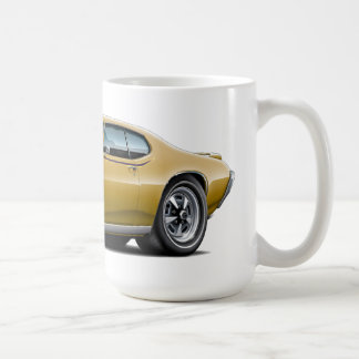 För domareguld för 1969 GTO bil Kaffemugg
